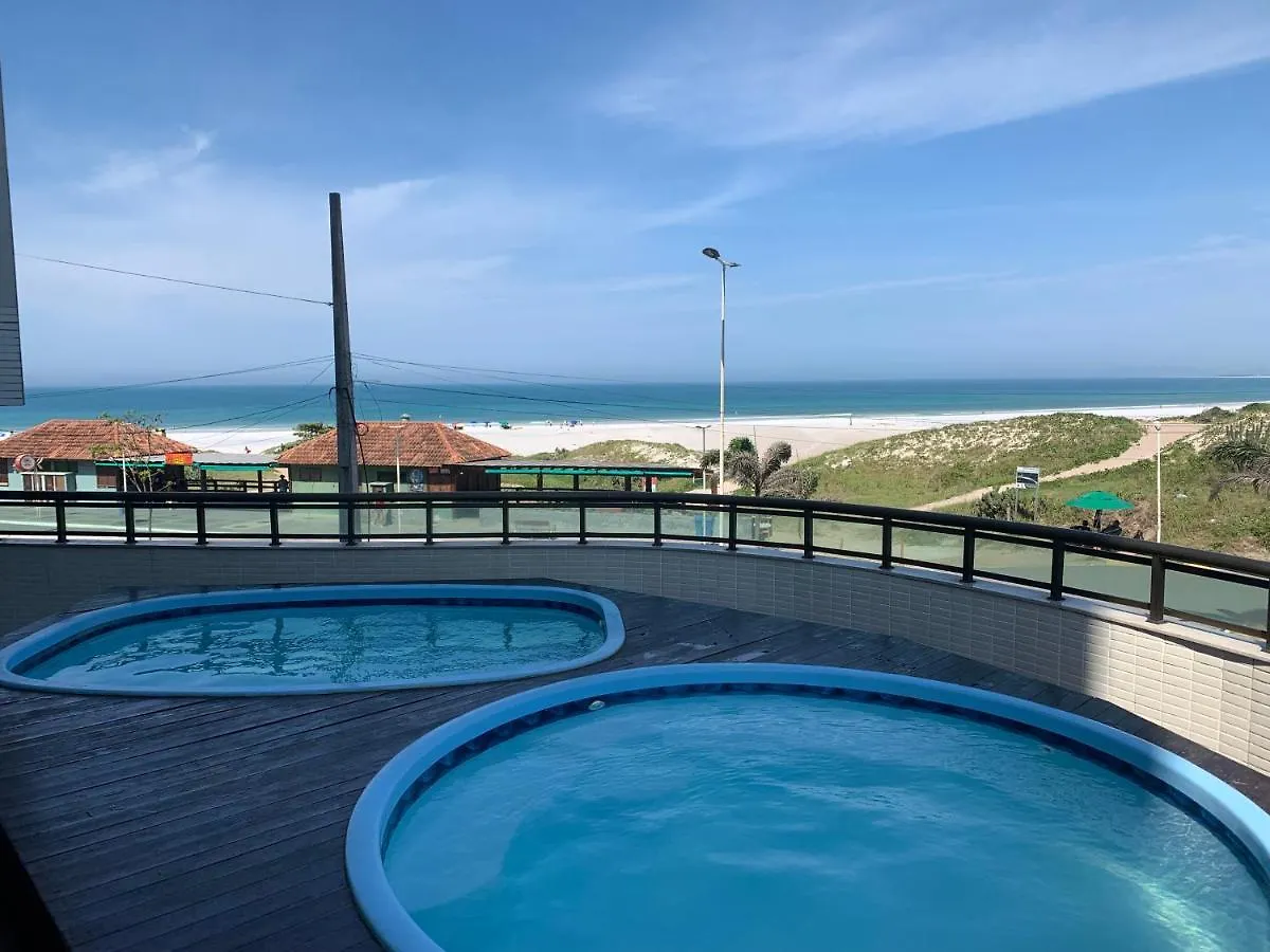 Apartamento De Vista Para A Piscina Na Orla Da Praia Grande Arraial Do Cabo